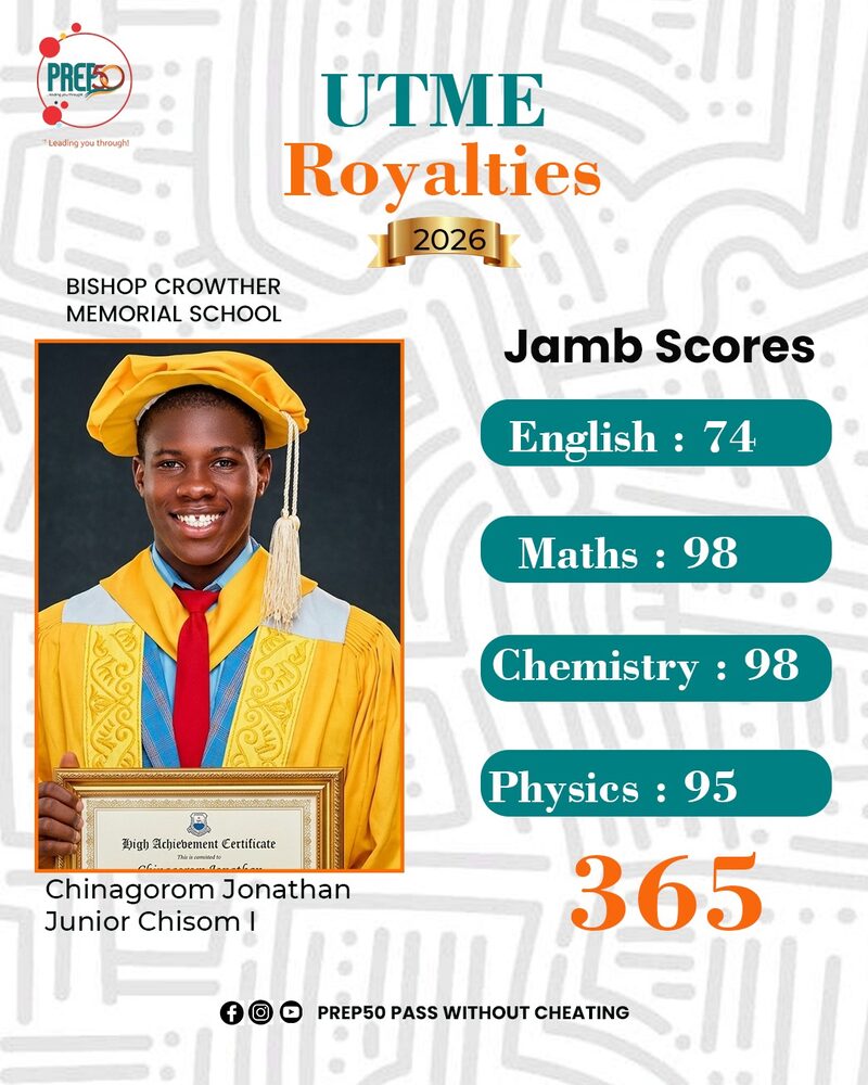 Jonathan Chinagorom, UTME top scorer