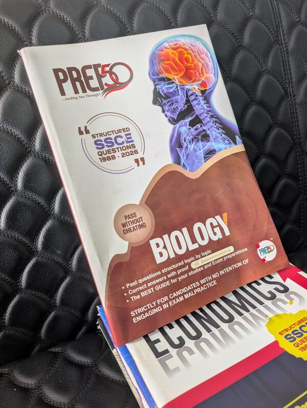 Prep50 Biology past questions, SSCE 1988 - 2026