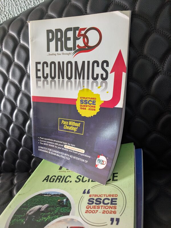 Prep50 Economics past questions, SSCE 1988 - 2026